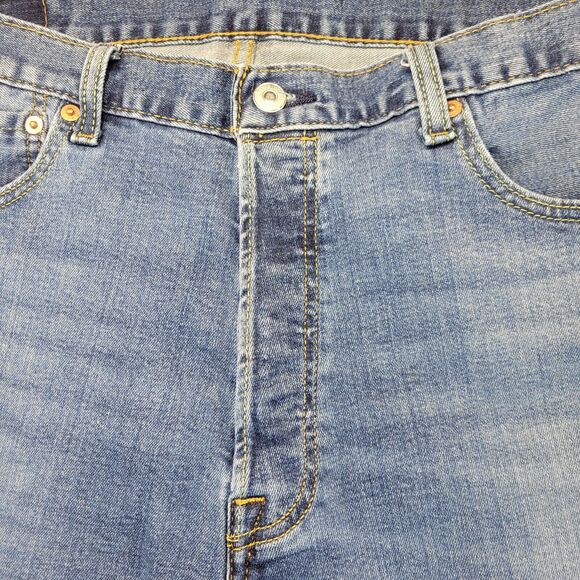 Vintage Levi's 501 Denim Jeans Mens 36x30 Blue Button Fly Single‎ Stitch - Picture 11 of 16